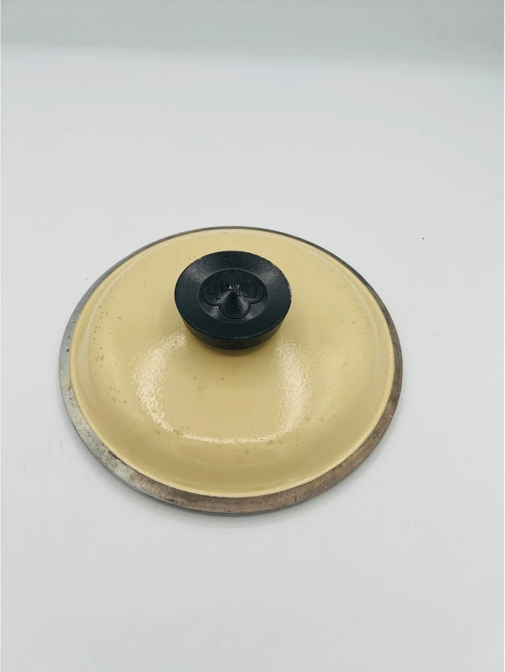 Vintage Club Brand Cookware Aluminum and Plastic Lid with Knob, Approx. 6.5-Inch